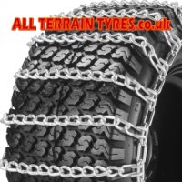 4.80/4.00-8 Pair of Snow Chains c/w Tensioner & Extender Kits
